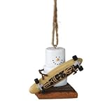 S'mores Skate Boarder Ornament