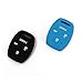 UTSAUTO Rubber Key Fob Cover Keyless Entry Shell Case Fob Rubber Key Skin Cover Fit For Honda Accord Civic CR-V 3+1 Buttons