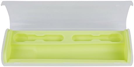 Electric Toothbrush Case, DiamondSmile Portable Plastic Travel Case for Oral B Pro 1000 Pro 3000 Vitality Toothbrush Heads Carrying Bag(Green)