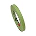 3M 401+ High Performance Masking Tape, 0.50 Inch x 60 Yards, Green