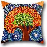 Goling BBay art tree Cotton pillow case for body pillow Travel Pillow Cover Chevron 18*18