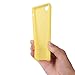 Yajuhoy iPhone 8 Case / iPhone 7 Case, Liquid Silicone Gel Rubber Case Soft Microfiber Cloth Lining Cushion Compatible with Apple iPhone 8 (2017) / iPhone 7 (2016) - Yellow