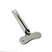 Eshylala 5 Pieces Metal Tube Squeezer Wringer Roller Tube Toothpaste Squeezer Key for Hair Color Dye Hand Cream Cosmetics Paint Tube