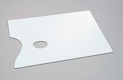 Jakar Artist Mixing Paint Palette White Rectangular Flat 38 X 28cm