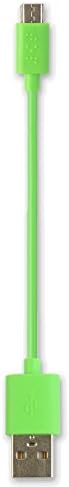 Cyberguys Micro-USB 3 inch Cable - Fast, Durable Charging Cable, Samsung, Nexus, LG, Motorola, Android Smartphones and More, Great for use with battery bank, Lifetime Guarantee