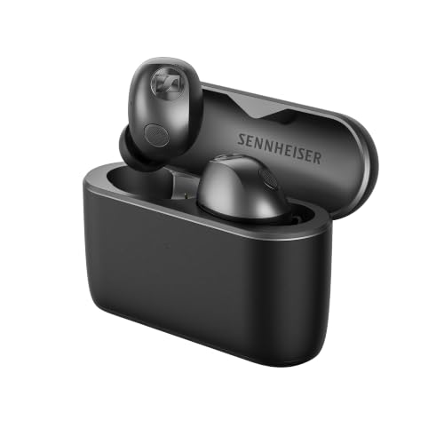 【Amazon.co.jp限定】ゼンハイザー（Sennheiser） MOMENTUM True Wireless 5 エージング音源セット グラファイト 最大40時間再生 Bluetooth ノイズキャンセリング（ANC) 外音取り込み 骨伝導ボイスセンサー搭載 ハイレゾ バッテリー交換可能