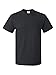Fruit of the Loom Heavyweight Short Sleeve T-Shirt - BLACK - XXX-Large