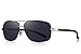 MERRY'S Driving Polarized Sunglasses for Men Square 45mm Sun glasses S8714 (Gray, 65)