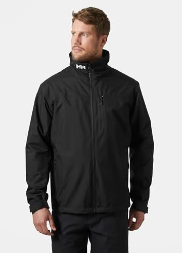 Hombres Chaqueta de capa intermedia Crew 2, Negro, M