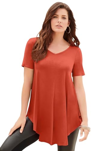 Roaman's Women's Plus Size Swing Ultra Femme Tunic