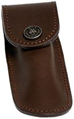 Max Capdebarthes Pocket knife sheath, Laguiole 13 cm, Choco (brown)