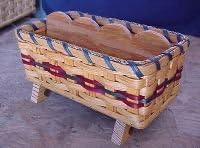 Amish Handmade Envelope or Mail Basket. Can Be Used for Incoming or Outgoing Mail, Place Your Envelopes on One Side and Your Mailing Lables and Stamps on the Other.