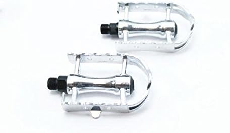 ridewill Bike Pair Pedals Vintage Heroic Silver Chrome (Plans)/Pair Pedals Pedals Vintage Heroic Silver Chromo (Plans Pedals)