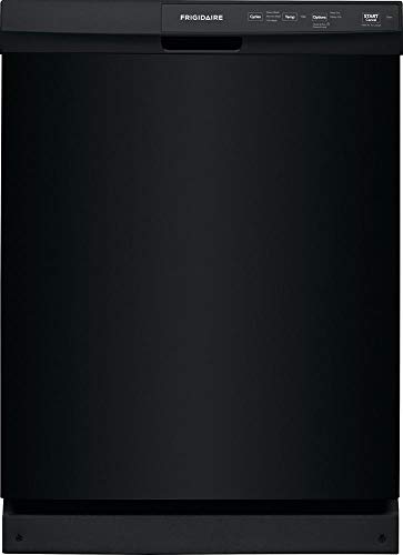 Frigidaire FFCD2413UB 24 Inch Built In Full Console Dishwasher with 3 Wash Cycles, 14 Place Settings, in Black