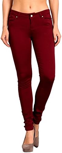 Celebrity Pink Women's Mid Rise Colored Skinny Pants CJ21038Z35