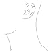 Minimalist Cubic Zirconia Pave CZ Band Cartilage Ear Cuffs Clip Wrap Helix Earrings For Women .925 Sterling Silver