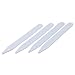 KINGLAKE 300 Pcs 4.7 Inch Thick Plastic Plant Garden Labels Nursery Garden Stake Tags White