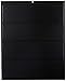 Lorell 60552 Lateral File, Black