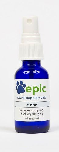 Clear - Electrolyte Supplement That Reduces Allergies and Coughing for Healthy Immune System Works for All Animals Easy to Use Spray Works Quickly (Spray 1 oz)