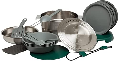 Stanley Base Camp Cook Set for 4 | 21 Pcs Nesting