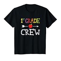 Kids 1st Grade Crew Girls Boys Kids First Day of School T-Shirt