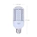 15W Daylight LED Corn Light Bulb 100W Incandescent Replacement - E26 Socket 1500Lm Bright 6500K,for Home Lighting Garage Kitchen Bathroom Porch Bedroom Basement Work Shop Outdoor Pole Lamp(2 Pack)