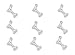 ALIMITOPIA Assorted Animals Dog Bone Pet Charm Pendant for DIY Necklace Bracelet Jewelry Making Findings(Small Size,Antique Silver Tone)