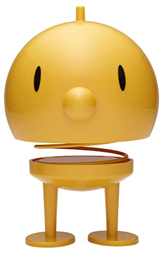 Hoptimist Bumble Wackelfigur - Skandinavische Deko - Extra Groß (XL), Gelb