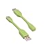 YGDZ 2PC Replacement USB Charging and Data Transfer Cable Cord for Jawbone UP3 UP4 UP2,Green and Gray