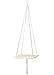 Plant Hanger (Square),YXMYH Macrame Plant Hanger Shelf Hanging Planter Home Decor Cotton Cord and Pine Shelf -BOHO Bohemian Home Decor 43 Inches