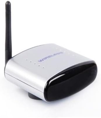 LaYeTi Wireless Audio Video Transmitter and Receiver for DVD DVR CCD camera IPTV Satellite STB Digital STB and other AV Output Devices 2.4GHz 4 channel with IR remote 150m