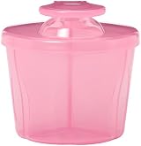 Dr. Brown's Baby Milk Powder Dispenser with Snap-On Pink Lid view 10