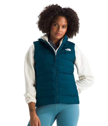 THE NORTH FACE Women's Aconcagua 3 Insulated Vest | Wind Resistant, Water Repellent, 600 Fill Waterfowl Down Insulation