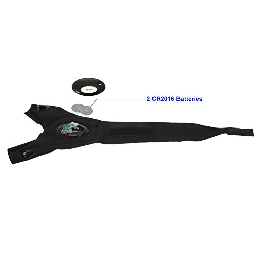 LED Flashlight Glove Outdoor Fishing Gloves and Screwdriver for