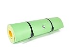 Floating Oasis Lake Pad - Premium Floating Island/Water Mat - Made in The USA (Yellow/Lime)
