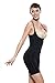 Franato Women's Firm Control Slimming Bodysuit Shapewear,Black,Small