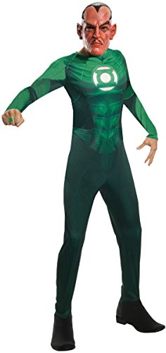 Men's Green Lantern Movie Sinestro Adult Costume, Green, Large
