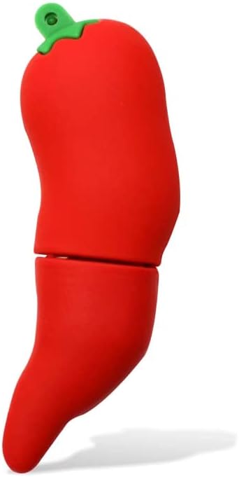 Hsthe Sea 32GB USB 2.0 Flash Drive - Cute Red Chilli Pattern - High Speed