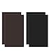 Micobin 4Pcs Self-Adhesive Leather Repair Patch, Premium Leather Couch Patch, Peel and Stick for Sofas, Car Seats, Leather Furniture, Handbags-6 x 10 Inch (Black and Brown)
