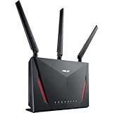 ASUS AC2900 WiFi Dual-band Gigabit Wireless Router with 1.8GHz Dual-core Processor and AiProtection Network Security (RT-AC86U) (Renewed)