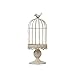 RuiXiang Open Birdcage Candle Holder,Vintage Candle Holder,Wrought Iron Decoration Birdcage Candle Holder,Wedding Romantic Birthday Supplies (Big)