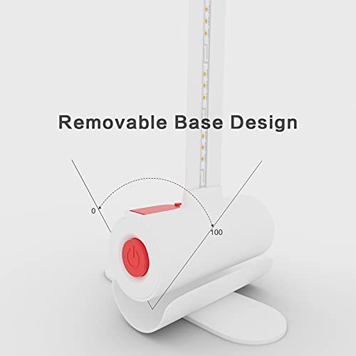 LED Reading Light, Book Light for Reading in Bed, Multifunctional USB Night Light Curlable Desk Lamp with USB Charging Port Suitable for Reading, Knitting, Camping, Repairing