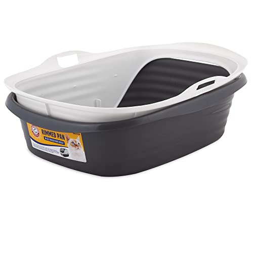 Arm & Hammer Rimmed Wave Cat Litter Pan, Large Pricepulse