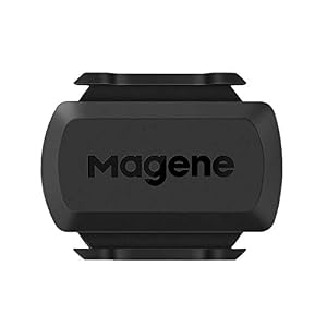 Magene S3+ Cadence/Speed Sensor for Cycling, Bluetooth/ANT+ Bicycle Cadence Sensor Bike Speed Sensor, Wireless RPM…