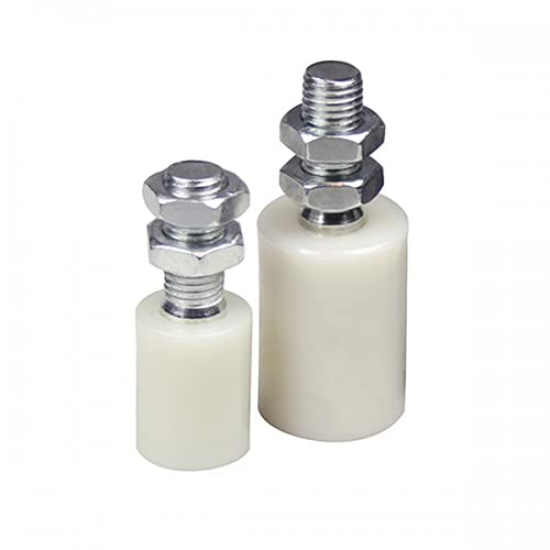 DOJA Barcelona Sliding Gate Roller Sliding Door Wheel with Bracket - 2 Units - 100x20mm - Nylon U Groove Wheel | Door Rollers, Guide Rollers for Doors, Windows, Wardrobes, Screens