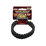 Survival Bracelet, 9" Military Grade Paracord, Large, 2/Pack