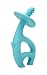 Mombella Dancing Elephant Soft Silicone Baby Teething Toy &Toothbrush/Gum Massager for teething pain relief,soft and durable. For baby teeth eruption period, 3M+. With a teether/pacifier clip.