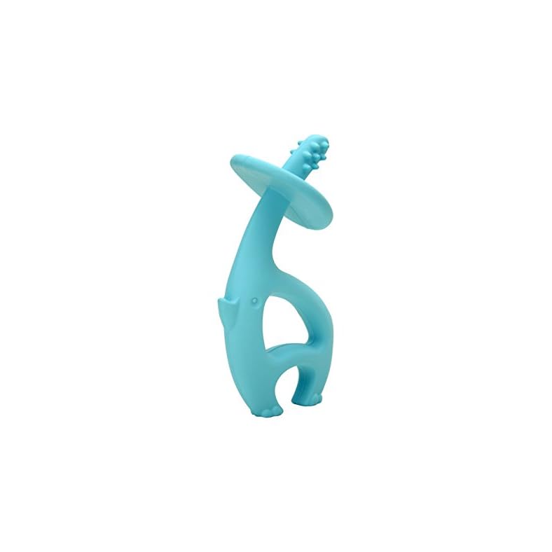 Baby Teething Toys for Babies 3-12 Months with Clip, Mombella Elephant Baby Teether 3-6 Month Old, Silicone Infant…