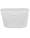 OLLIE ARNES 4 Pieces or Single Strapless Bandeau Bra, Seamless Bralette for Women, Bandeau Top for Junior and Plus Size White One Size