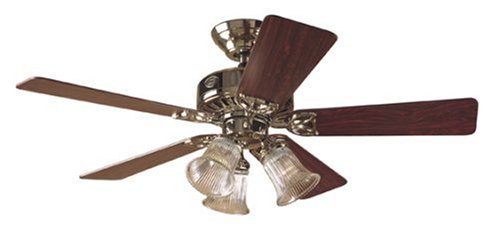 Hunter The Beacon Hill Three-Light 42-Inch Five-Blade Ceiling Fan